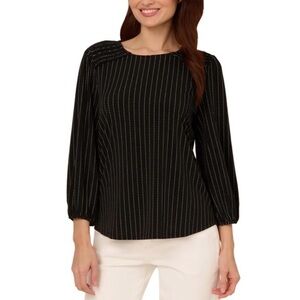 Adrianna Papell Women's 3/4 Sleeve Blouse